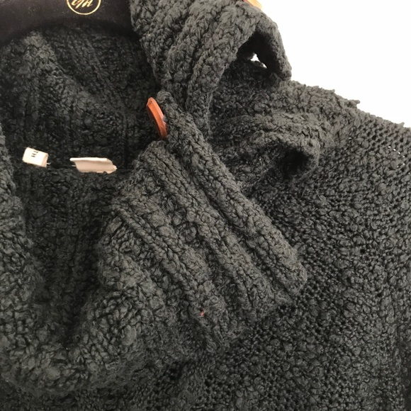 Anthropologie Moth Button Cowl Neck Sweater - Picture 4 of 6